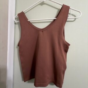 Women's Brown Tank Top